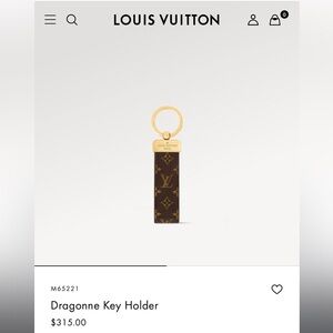 Louis Vuitton Dragonne Key Holder